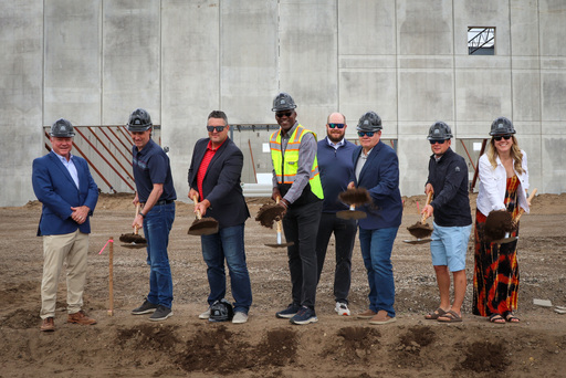 Oppidan & Rockpoint Group breakground on final project of their $157.3M 10 Building industrial Image