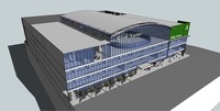 An early rendering by the St. Paul Port Authority of the planned redevelopment of the former Macy's building in downtown St. Paul. The authority on Friday said it is partnering with Oppidan Investment